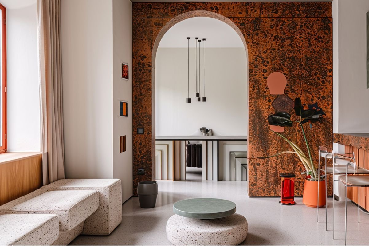 comodo de casa com estilo contemporaneo