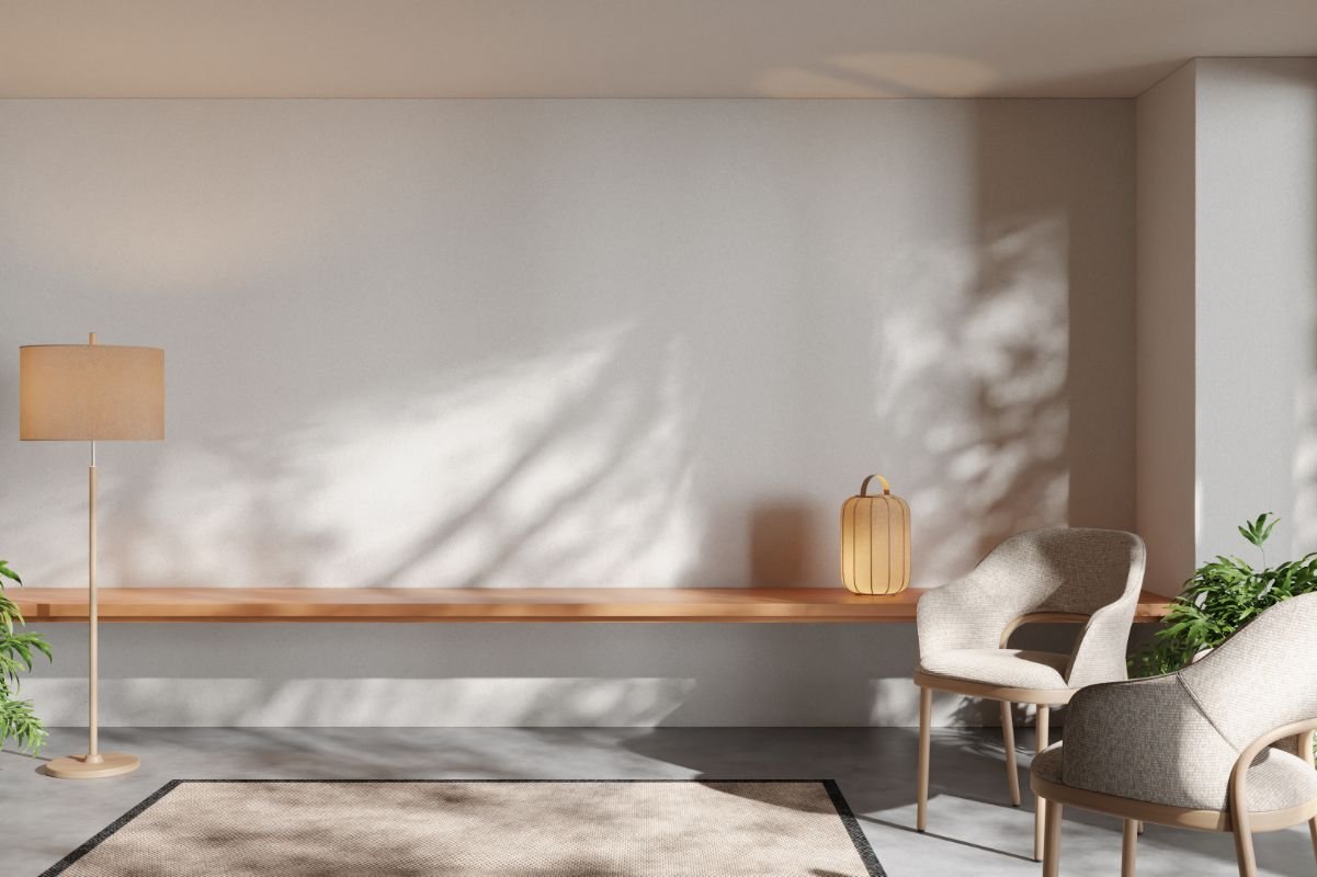 sala de casa com decora&ccedil;&atilde;o minimalista