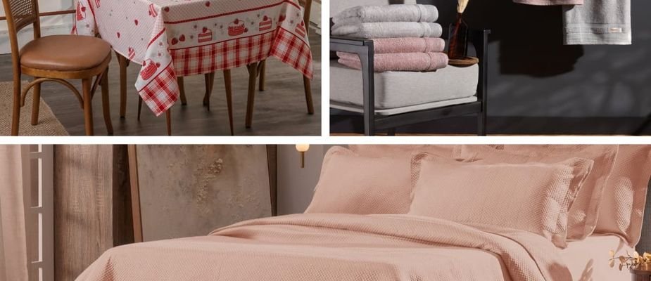 Cama, mesa e banho: Saiba o que precisa ter em casa