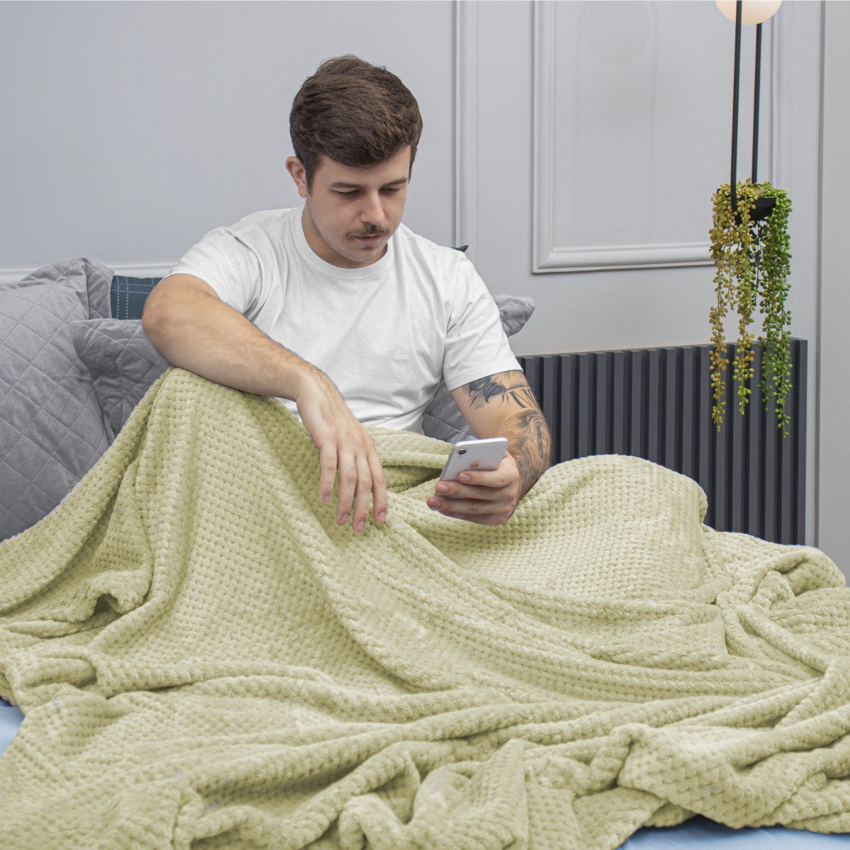 アウトドア寝具 WOVEN BLANKET AIOT! yanggao ver. Manta Casal Flannel Pollo Appel Home - Cerrado