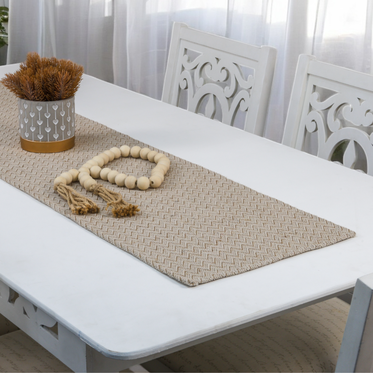 Detalhes do Trilho de Mesa Nature - Casa Argivai