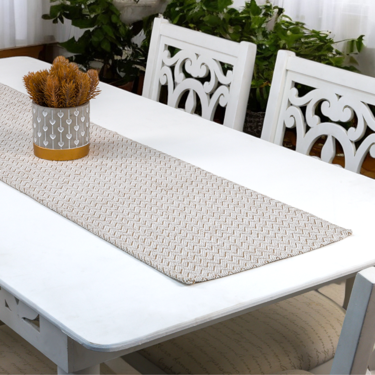 Trilho de Mesa Nature 33cm x 1,40m - Casa Argivai