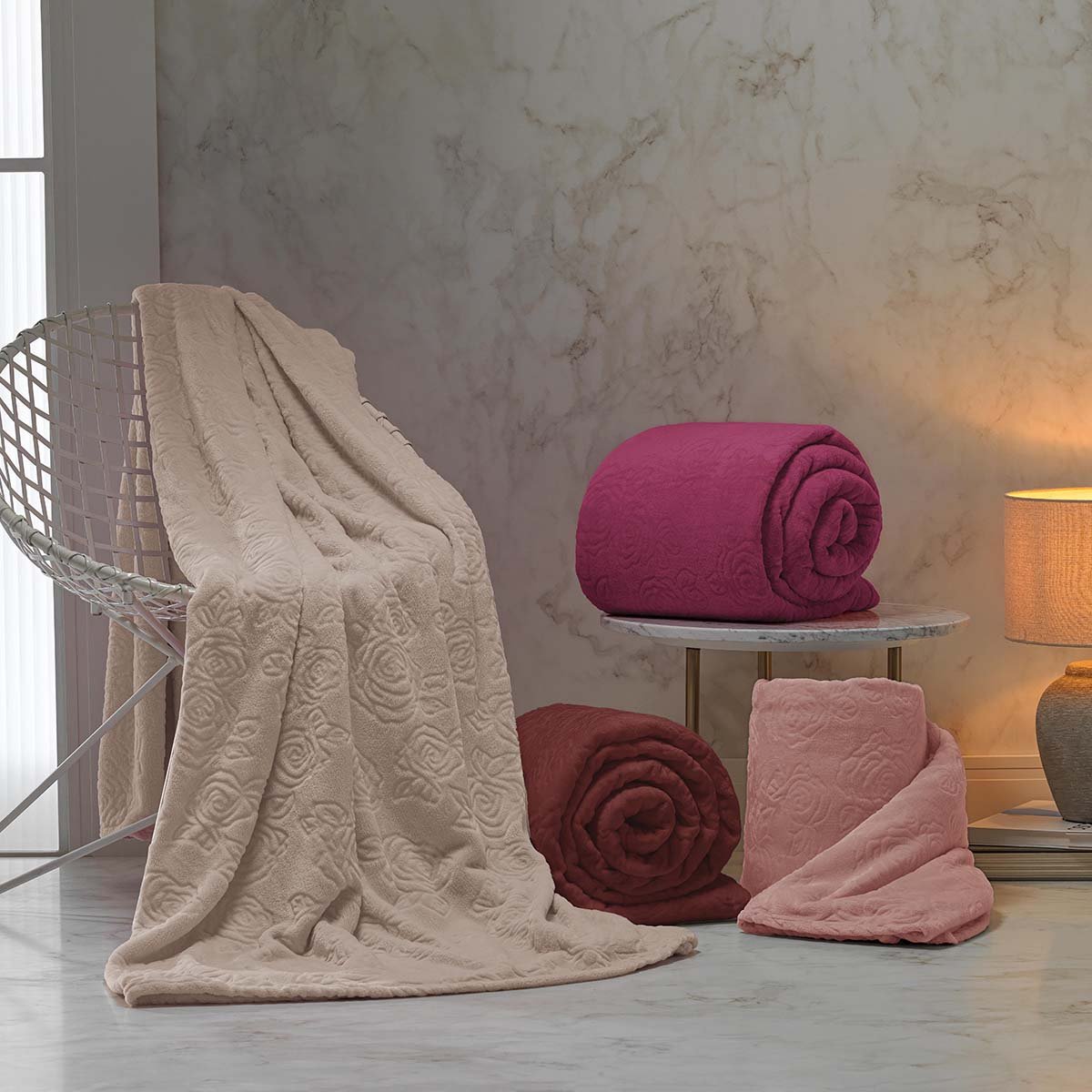 Manta Casal Flannel Lady - Appel Home | Azaléia