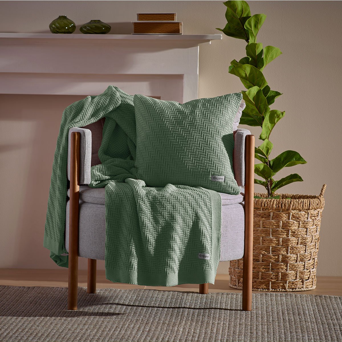 manta flannel classic baby rattan