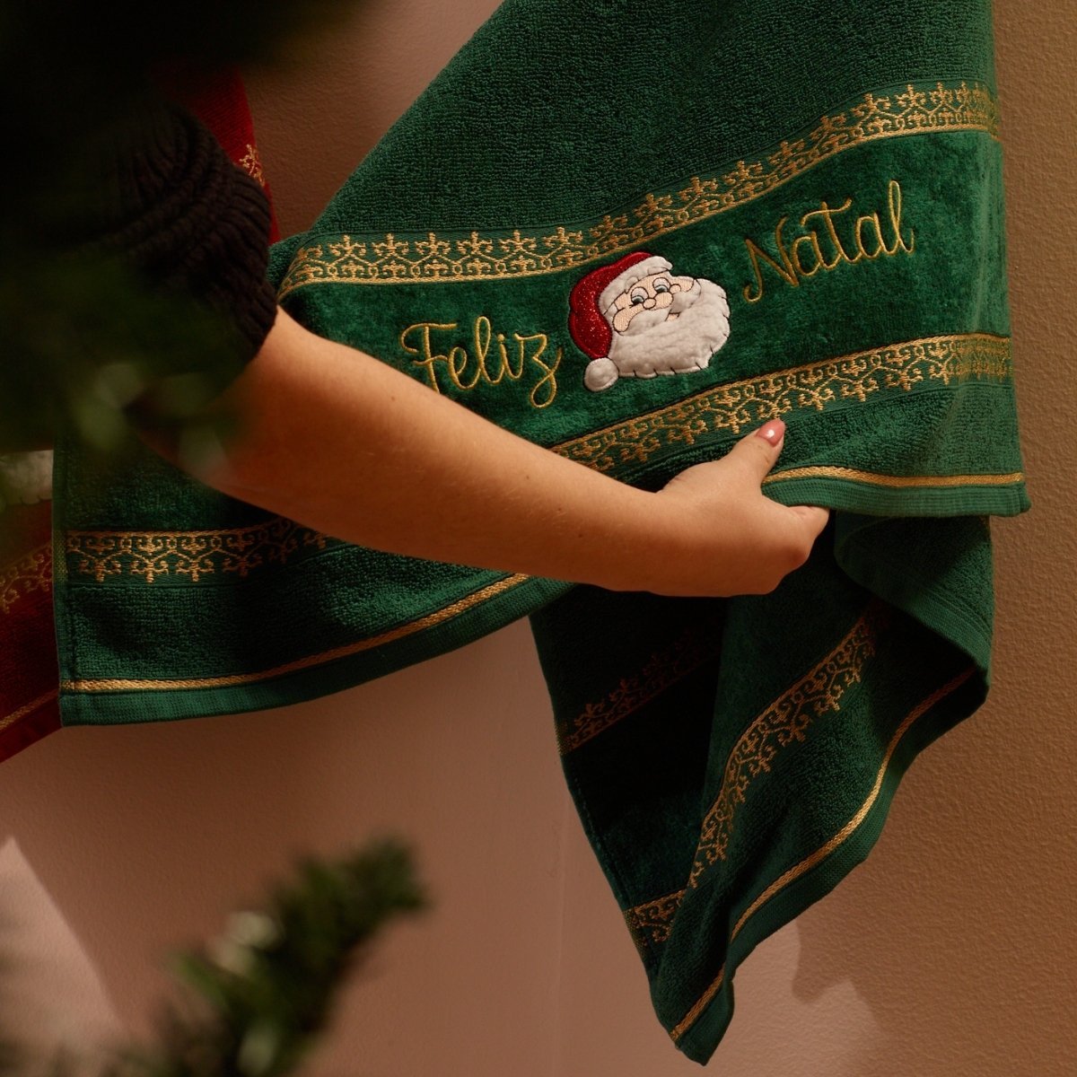 Toalha de rosto de Natal Appel Home