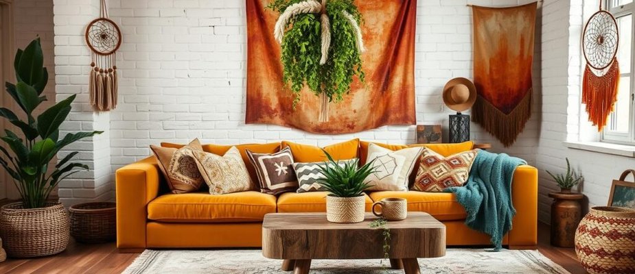Como decorar no estilo boho: inspirações e dicas práticas